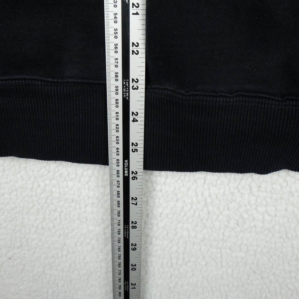 Lululemon Jacket Womens 12 Black Full Zip Hooded Sweatshirt Outdoor Heavy - Picture 7 of 10